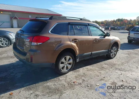 2011 Subaru Outback 2.5I Premium from USA, damaged, VIN 4S4BRBGC6B1432840